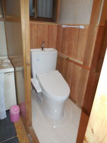 水回りリフォーム-トイレ